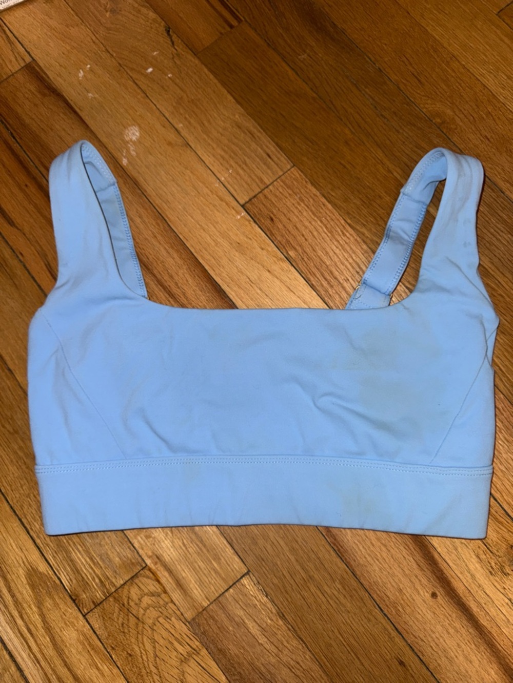 Monday Swimwear Light Blue Scoop Bralette